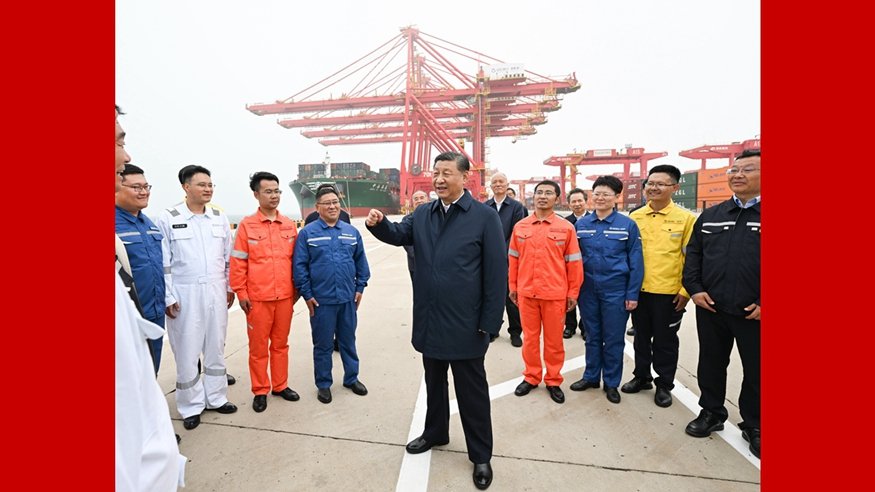 习近平同马克龙会见期间双方达成的联合