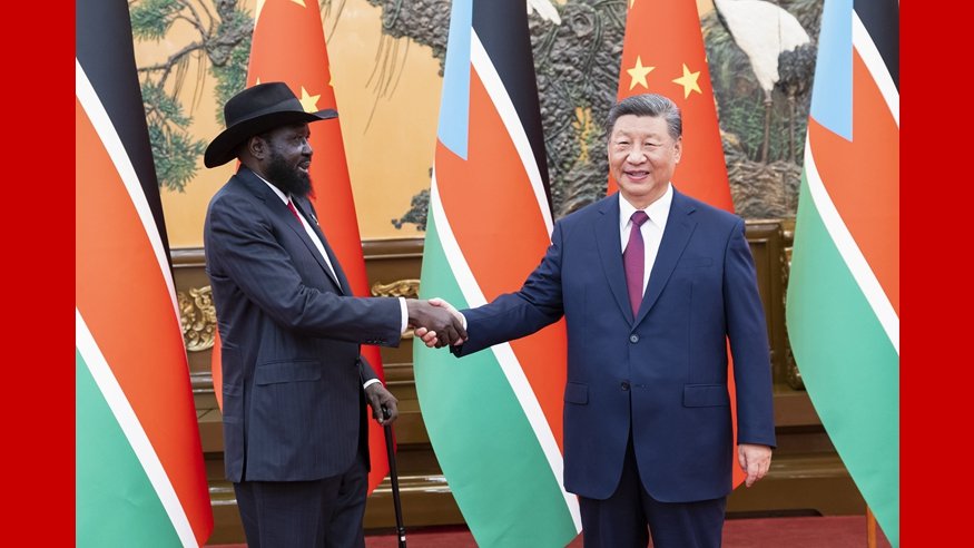 习近平会见非盟委员会主席法基