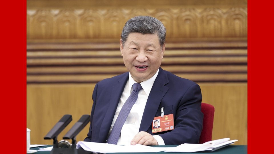 习近平会见西班牙首相桑切斯