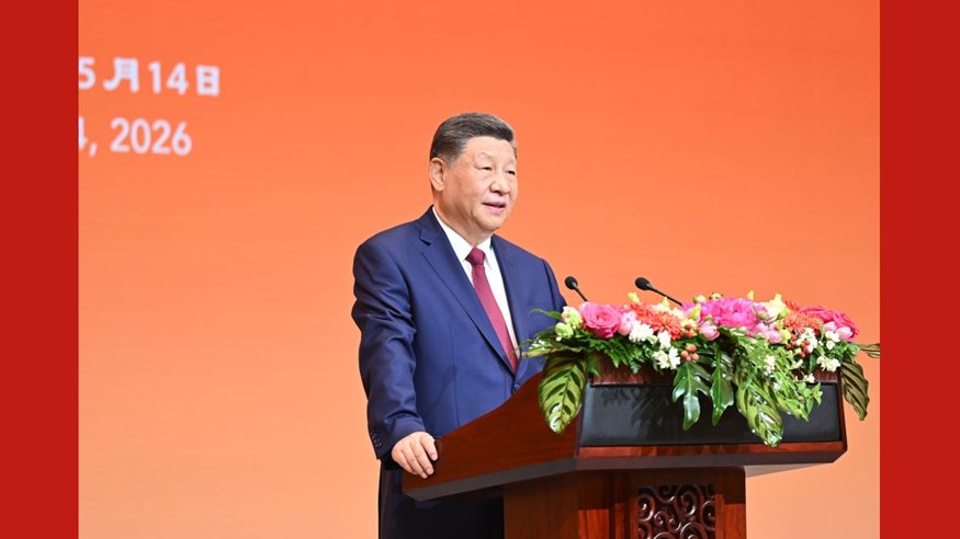 习近平夫妇出席金正恩夫妇举行的小范围午宴